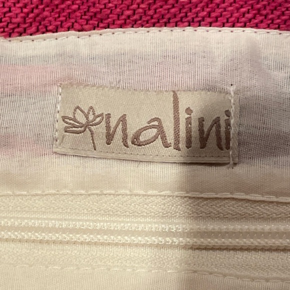 Nalini colorful woven Boho fringe tassel purse weekender bag southwestern aztec - Picture 3 of 8